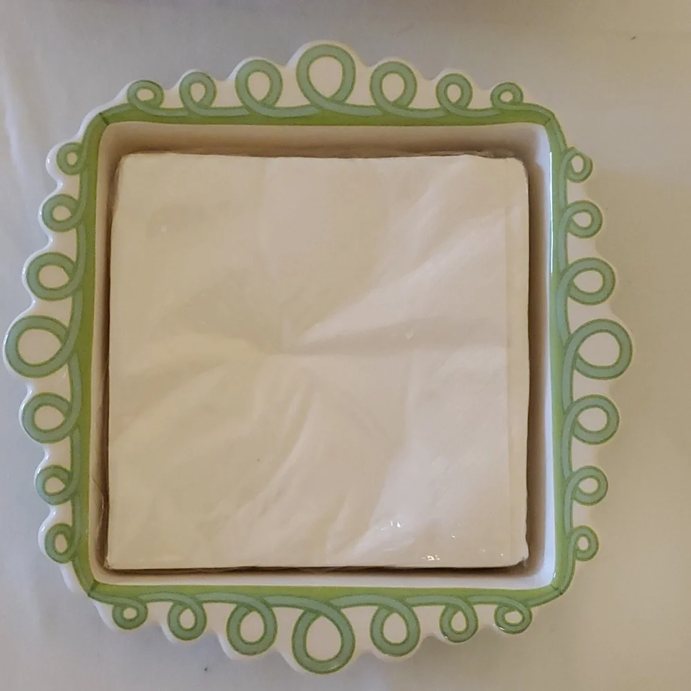 (Lenox) Polly Put The Kettle On Napkin Holder